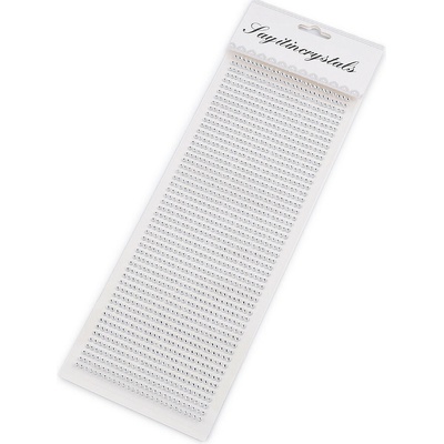 Samolepicí kamínky na lepicím proužku Ø3 mm, velké, 1 crystal