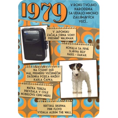 Blahoželanie 1979 - slovensky