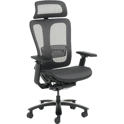 Ергономичен стол nelson - сив (3520633)