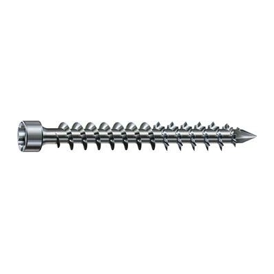 SPAX vrut pro dřevostavby 8.0x180 plný závit Torx 40 Wirox stříbrný (50 ks)