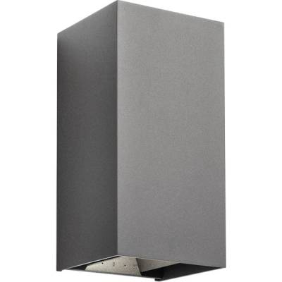 Redo90553-LED Екстериорен аплик VARY 2xLED/10W/230V 3000K IP54 антрацит (UN1502)