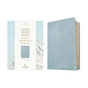NLT Every Woman's Bible, Filament-Enabled Edition (Leatherlike, Sky Blue) | Naomi Cramer Overton (ISBN: 9781496484383)