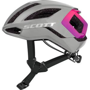 SCOTT Каска за шосейно колоездене Scott Helmet Centric Plus (CE) Bike helmet - Narwal Grey / Fade Purple - размер S 51-55 cm (851-1037-1311)
