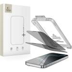 Tech-Protect QUICK SET SPY+ комплект от 2 матирани защитни стъкла за iPhone 16 Pro (privacy)