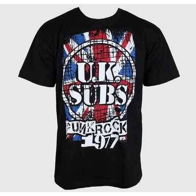 Tričko metal Carton U.K. Subs Punk Rock černá