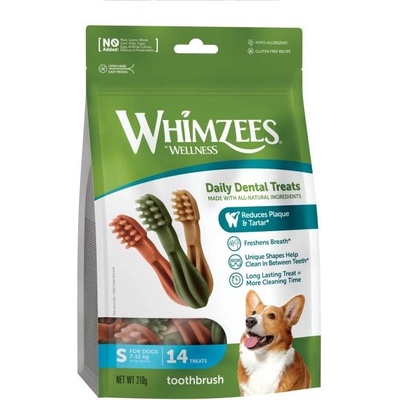 WHIMZEES зъбни четки S, 14 x 15 г