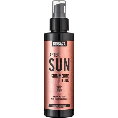 Biobaza After Sun Shimmering fluid po opaľovaní s trblietkami 150 ml