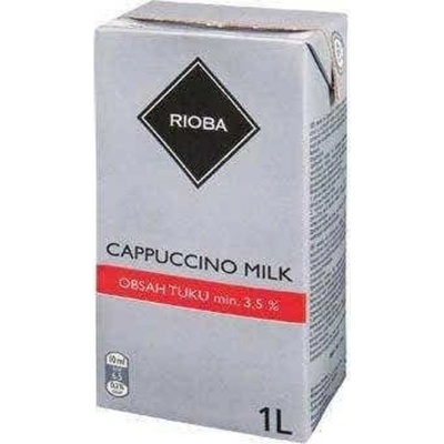 Rioba Mléko na cappuccino 3,5% 1 l