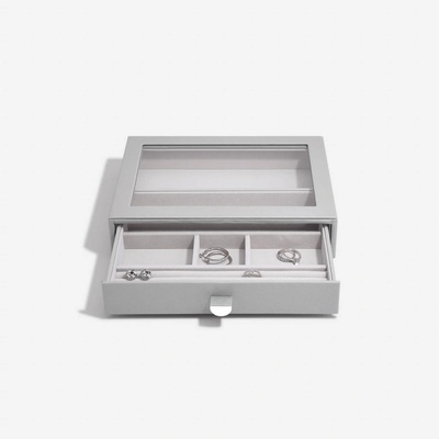 Stackers box na šperky Pebble Grey Classic