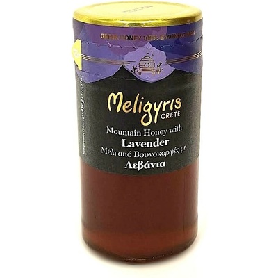 Meligyris Řecký horský med Levandule květový 450 g