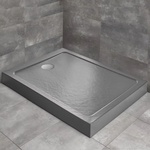 Radaway Правоъгълно душ корито Radaway Doros F Compact Stone 150x90 см акрил антрацит (SDRFP1690-05-64S)