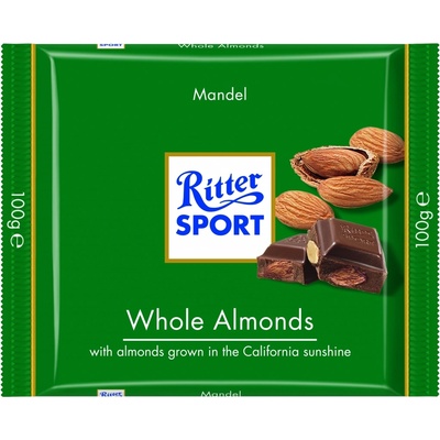 Ritter Sport Whole ALMONDS 100 g