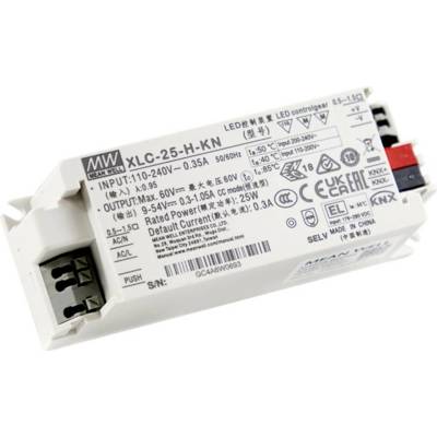 MEAN WELL LED měnič 60 W 1.7 A 54 V Provozní napětí (max.): 300 V