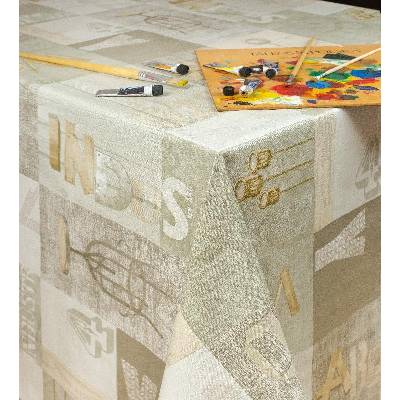 Obrus 6733610 Industrial béžový metráž, 20 m x 140 cm, IMPOL TRADE