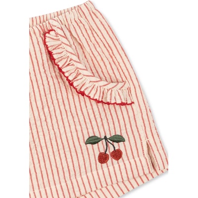 Konges Sløjd къс панталон за деца от памук ELLIE FRILL SHORTS GOTS (KS105346.PPY2)