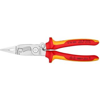 KNIPEX Клещи инсталаторски, хромирани, vde 1000v жълто-червена (k1396200)