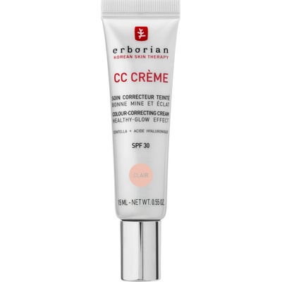 Erborian Rozjasňující CC krém SPF30 High Definition Radiance Face Cream Clair 15 ml – Zboží Dáma
