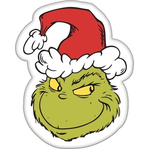 Jerry Fabrics Детска възглавница от флийс 29x36 cm Grinch - Jerry Fabrics (26SC093)