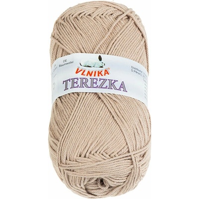 BELLATEX Priadza Terezka 50 g - 122 tmavo béžová