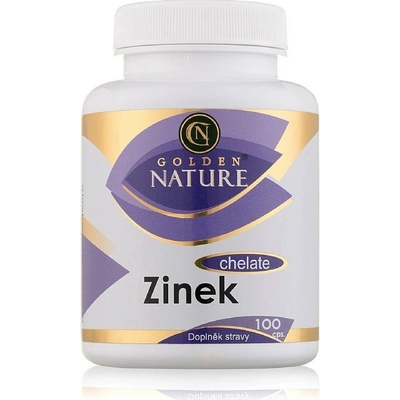 Golden Nature Zinek Chelate 100 tablet