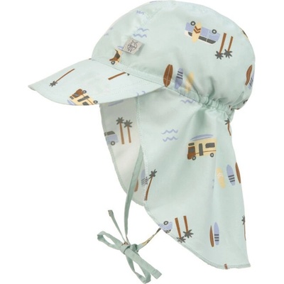 LÄSSIG klobouček SUN PROTECTION FLAP HAT Camper Sea Foam