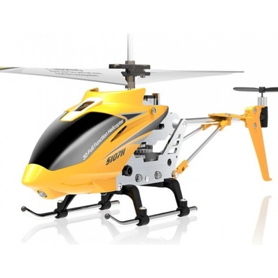 IQ models Syma S107H Phantom ultra odolný vrtulník s barometrem žlutá RTF 1:10