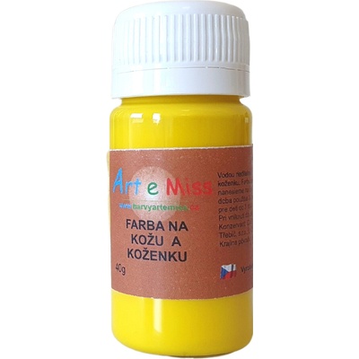 ARTEMISS Farba na kožu a koženku 62 žltá 250 g