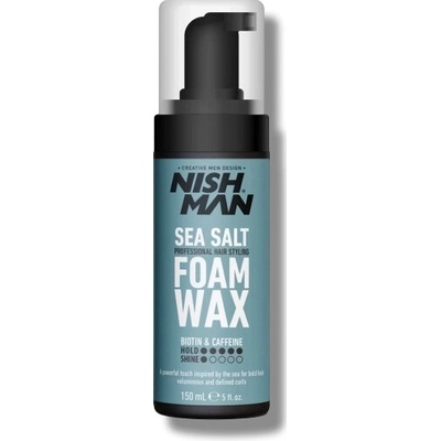 NishMan Sea Salt Foam Hair Wax 150 ml
