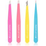 Brushworks Tweezer Set Neon комплект пинсети