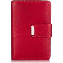 Money Maker Dámská kožená peněženka 509B červená