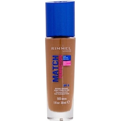 Rimmel London Lasting Finish Breathable dlouhotrvající make-up se středním krytím 25HR SPF20 503 Mocha 30 ml
