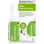 BetterYou Zinc Орален спрей, 10 mg, 50 ml, 32 дневни дози, Better You