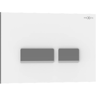 Mexen Tex 07 бутон за изплакване, бял - 6107-01 (6107-01)