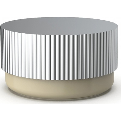 Decor Walther Koupelnová dóza Of Line se stříbrným víčkem 16,5 cm písková