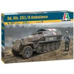 Italeri Комплект модел военен 7077 - Sd. Kfz. 251/8 Линейка (1: 72)