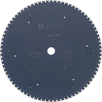 Bosch Pilový kotouč Expert for steel 355 x 25,4 mm 80 zubů (2608643062)