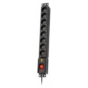 Lestar Power strip LESTAR LXARM 810 G-A 3m Black
