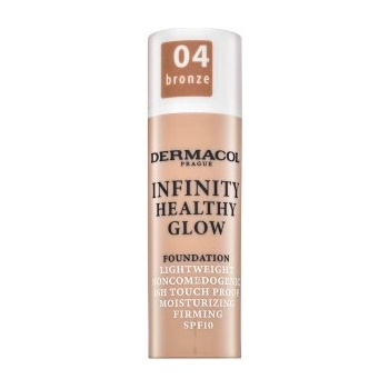 Dermacol Infinity Healthy Glow Foundation фон дьо тен за озаряване на лицето 04 Bronze 20 g