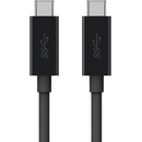 Belkin F2CU049bt2M-BLK USB-C to USB-C monitor, 2m, černý