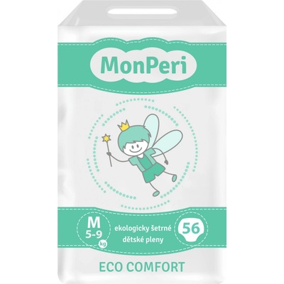 MonPeri ECO Comfort M 5-9 kg 56 ks