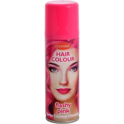 Zo zmývateľné farebný lak na vlasy Ružový sprej 125 ml