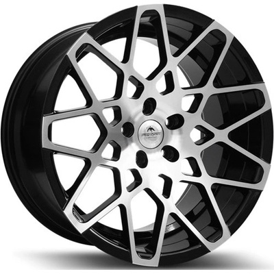 Forzza Spider 10,5x20 5x120 ET35 black Face machined