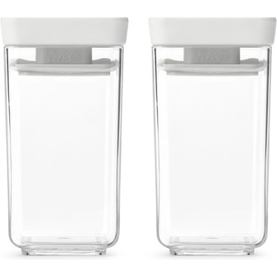 Brabantia Stohovatelné dózy světle šedé víko 2 x 0,15 l