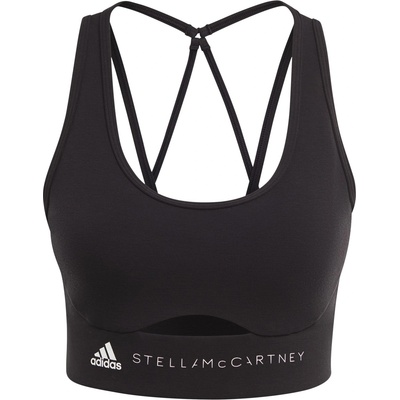 adidas Women's Asmc Tst Non Wired Medium Impact Sports Bra - Black