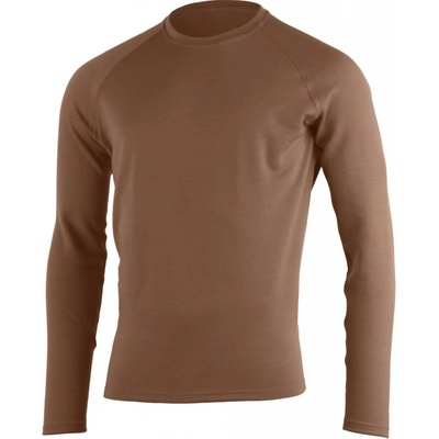 Lasting merino mikina WITY hnědá