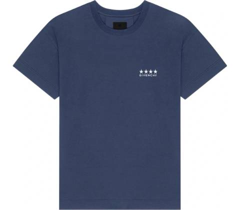 Givenchy 4G Deep Blue tričko
