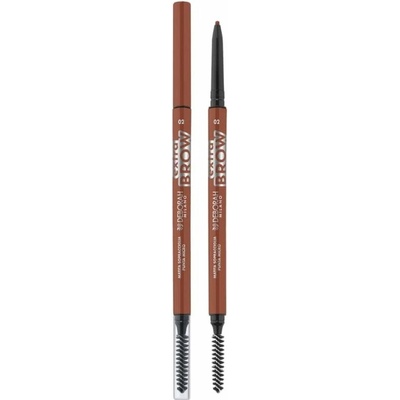 Deborah Milano mikro tužka na obočí 24ore Extra Brow, 02 Light Brown 0,1 g