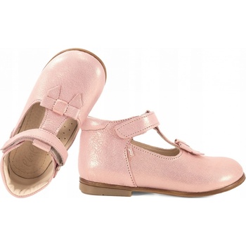 Emel ES2385C-29 dívčí balerínky polobotky boty podpatek Thomas růžová