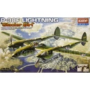 Academy P 38F LIGHTNING GLACIER GIRL 12208 1:48