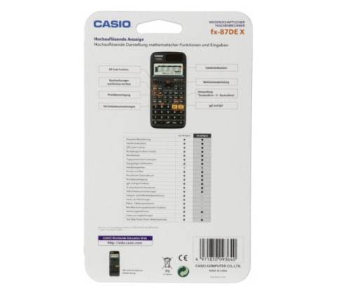 Casio FX 87 DE X